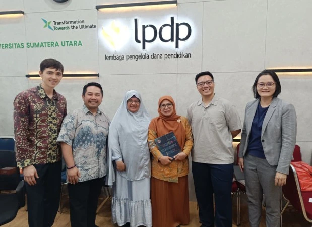 Perkuat Kerja Sama Internasional,  FKM USU Hadiri Pertemuan Strategis USU–SDGHI dalam Rangka USU Planetary Health Days 2026